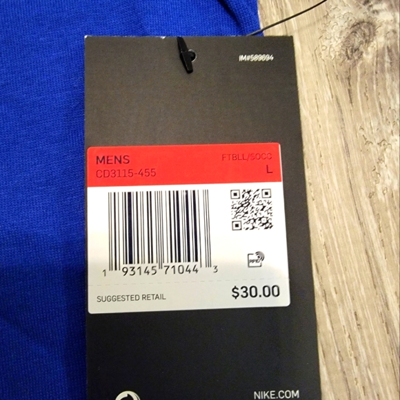 BRAND NEW Nike F.C. Barcelona T-Shirt Mens Size: Large - Picture 6 of 6